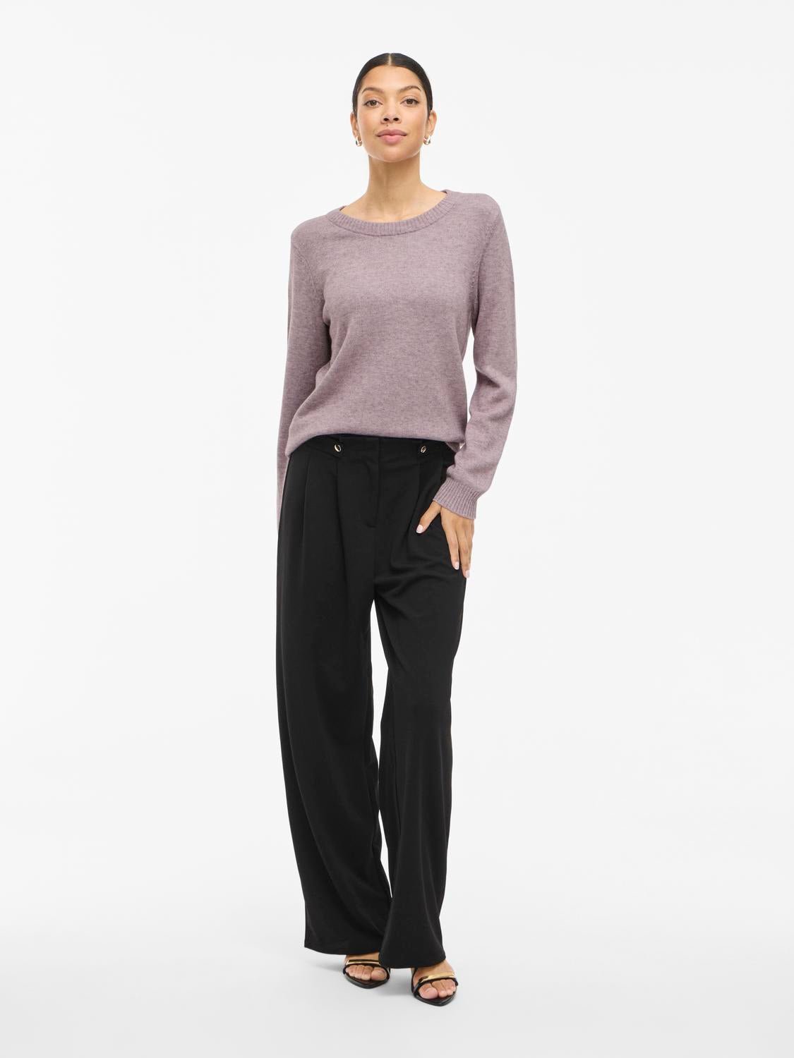 VIRIL Pullover - Toadstool - VERO MODA & VILA Bergvik